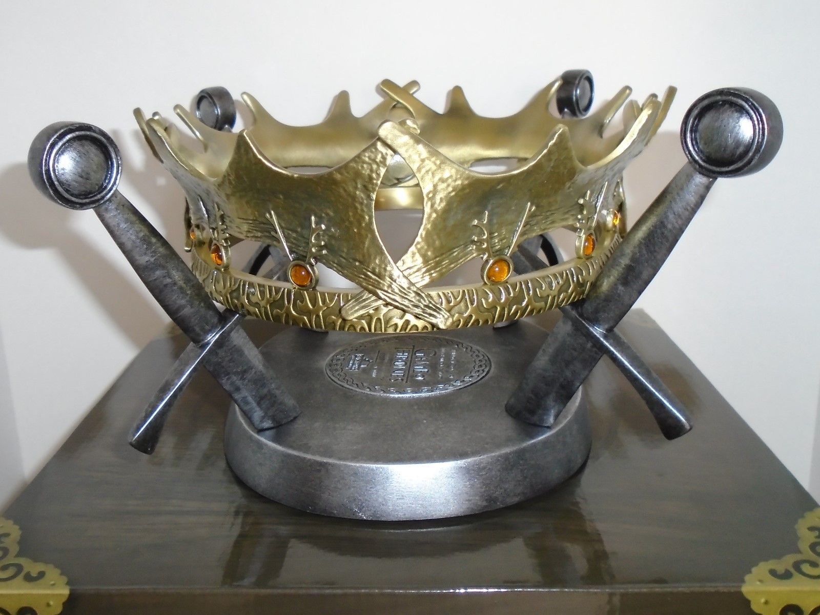 GAME OF THRONES "THE ROYAL CROWN OF KING ROBERT BARATHEON" LE Prop Replica NEW