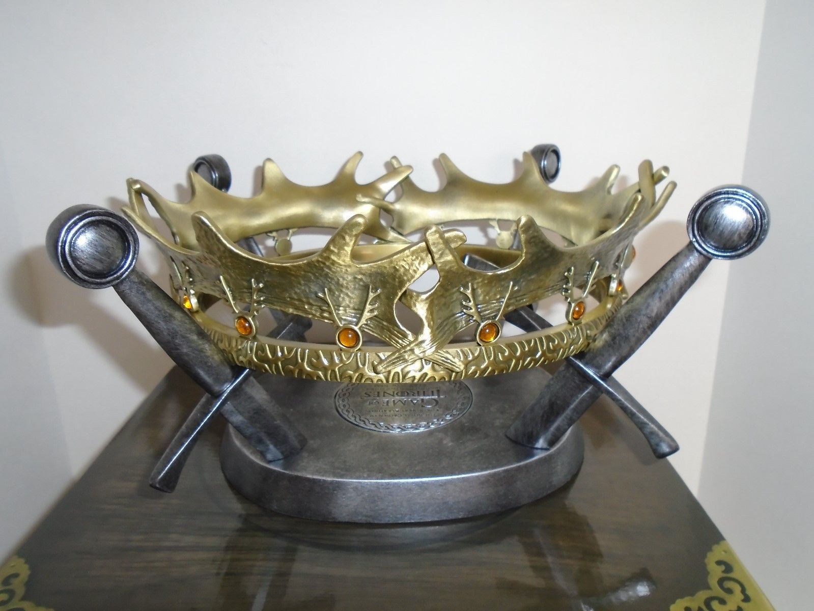 GAME OF THRONES "THE ROYAL CROWN OF KING ROBERT BARATHEON" LE Prop Replica NEW