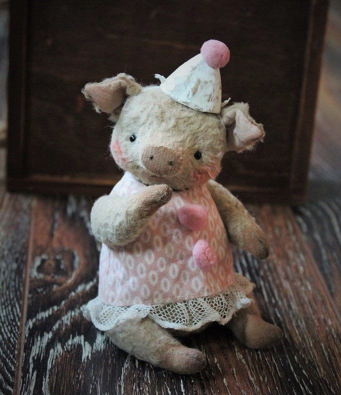 Sewing Pattern Vintage Pig 6,5 Inch