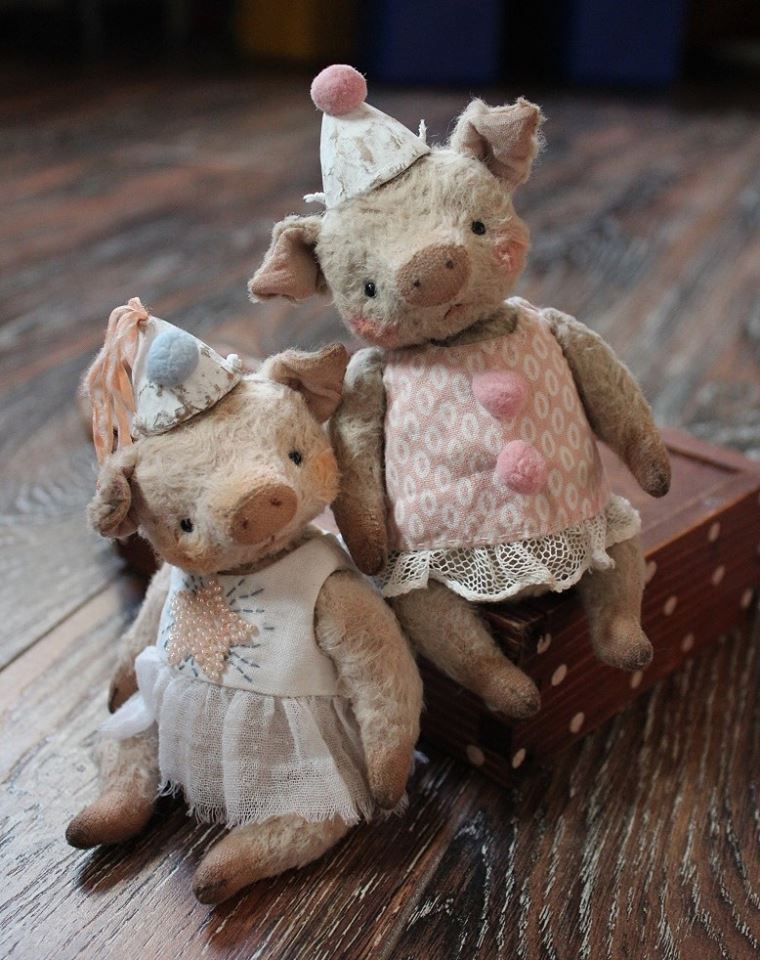 Sewing Pattern Vintage Pig 6,5 Inch