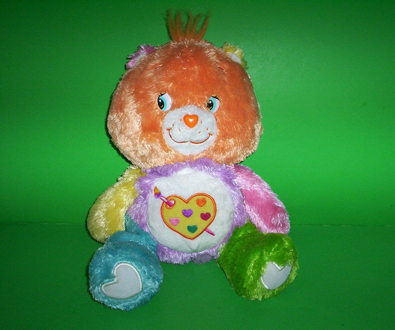 Care Bears Work of Heart Bear 2005 Super Soft Plush Floppy Stuffed Animal