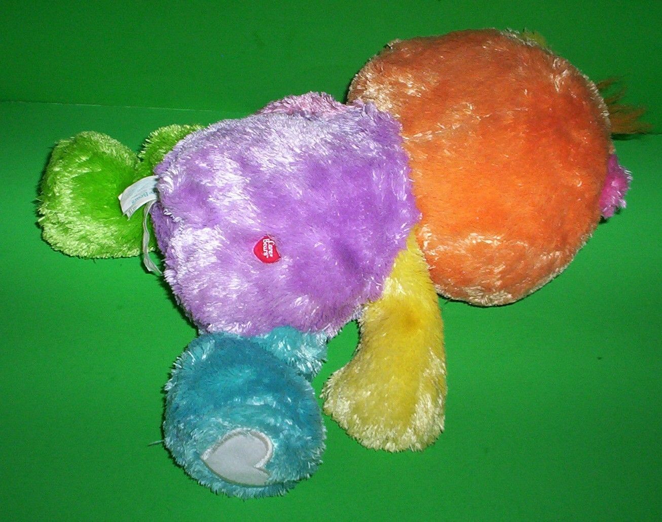 Care Bears Work of Heart Bear 2005 Super Soft Plush Floppy Stuffed Animal