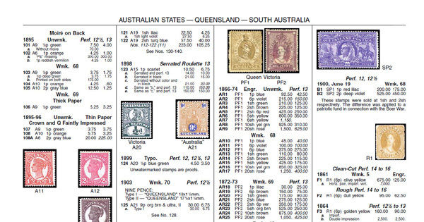 Scott 2009 - Standard Postage Stamp Catalogue - Searchable 6 PDF files (DVD)