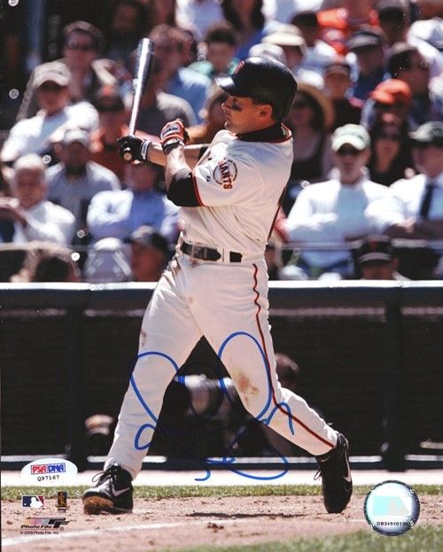 Omar Vizquel Autographed Signed 8x10 Photo San Francisco Giants PSA/DNA