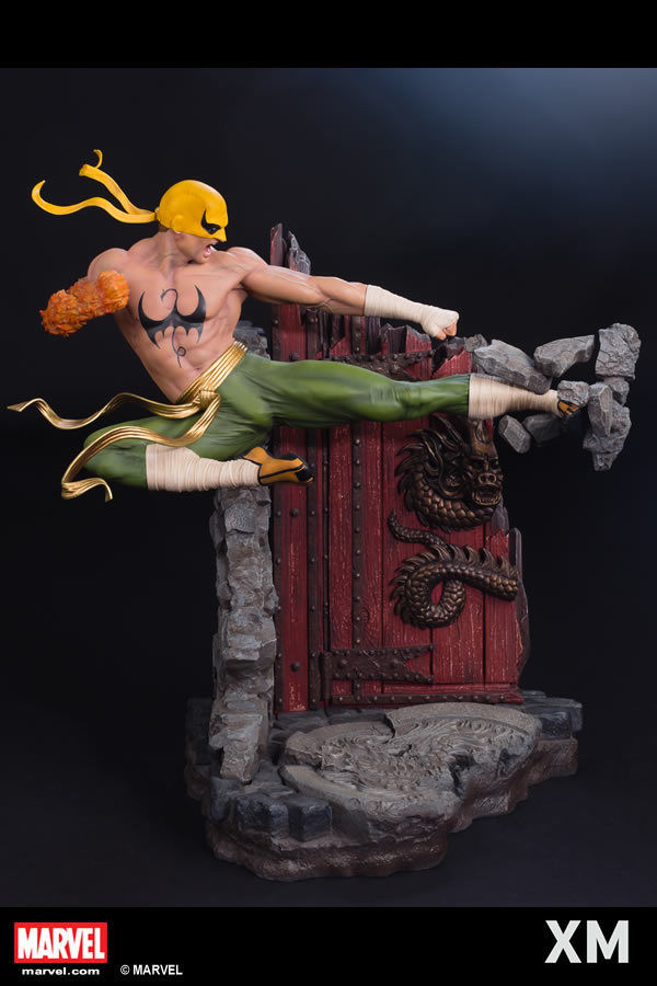 XM studios Iron fist brand new marvel statue