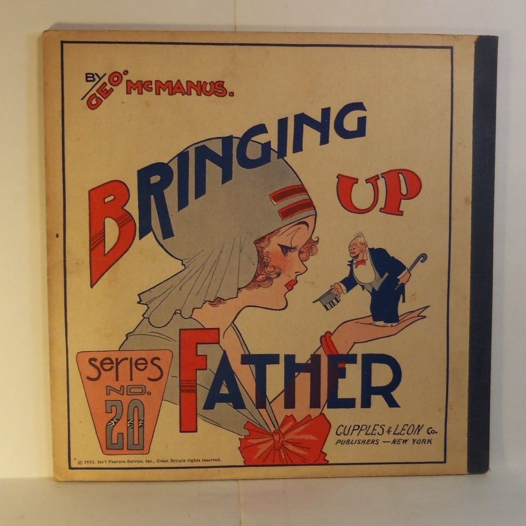 1931 BRINGING UP FATHER # 20 George McManus CUPPLES & LEON PUB. VG