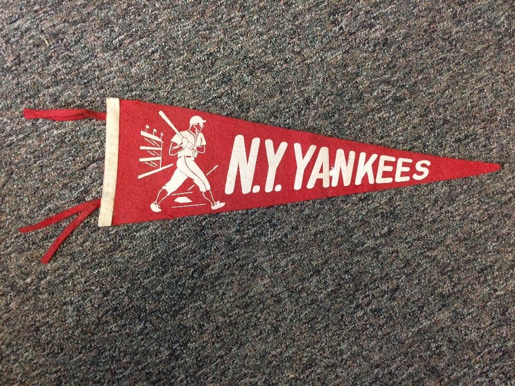 New York Yankees 1930's pennant, 23 inch, rare