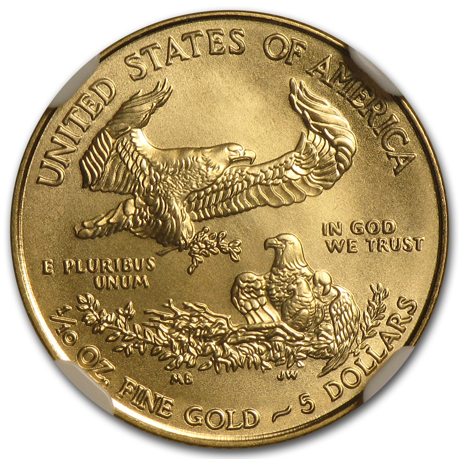 1/10 oz Gold American Eagle MS-70 NGC (Random Year) - SKU #83507