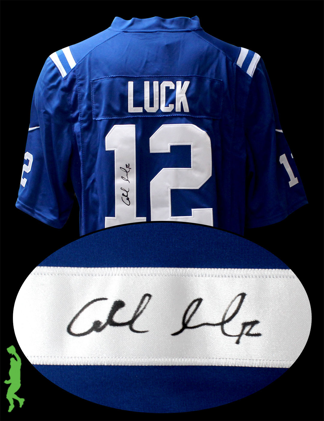 ANDREW LUCK AUTOGRAPHED SIGNED INDIANAPOLIS COLTS FOOTBALL JERSEY JSA COA