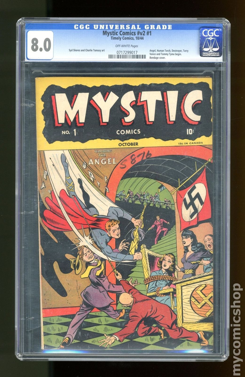 Mystic Comics (1944-1945 2nd series) #1 CGC 8.0 0717299017