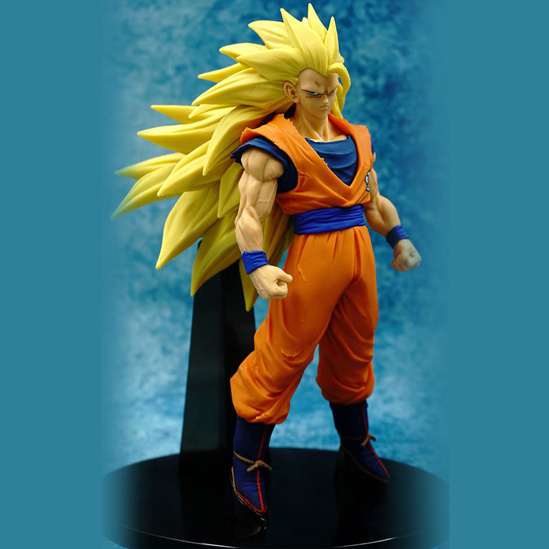 Dragonball Z Super Saiyan 3 Son Gokou Goku Action Figure Home Toy Kids