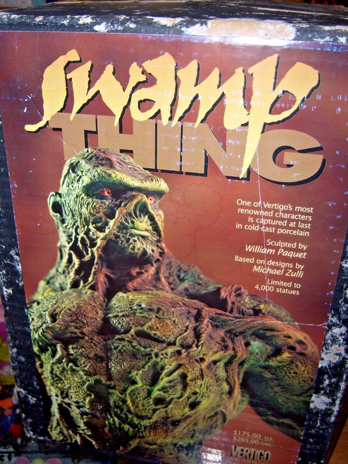 LOW # Full size 12" Swamp Thing statue (MWB) DC Comics (1996) Vertigo LE2500