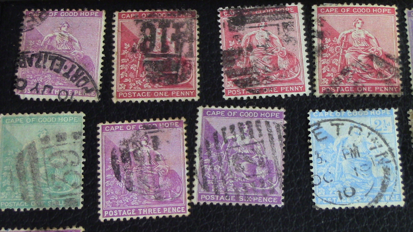 Lot 49 Timbres stamps Cap bonne espérance cap good hood use + Neuf 1872 à 1894