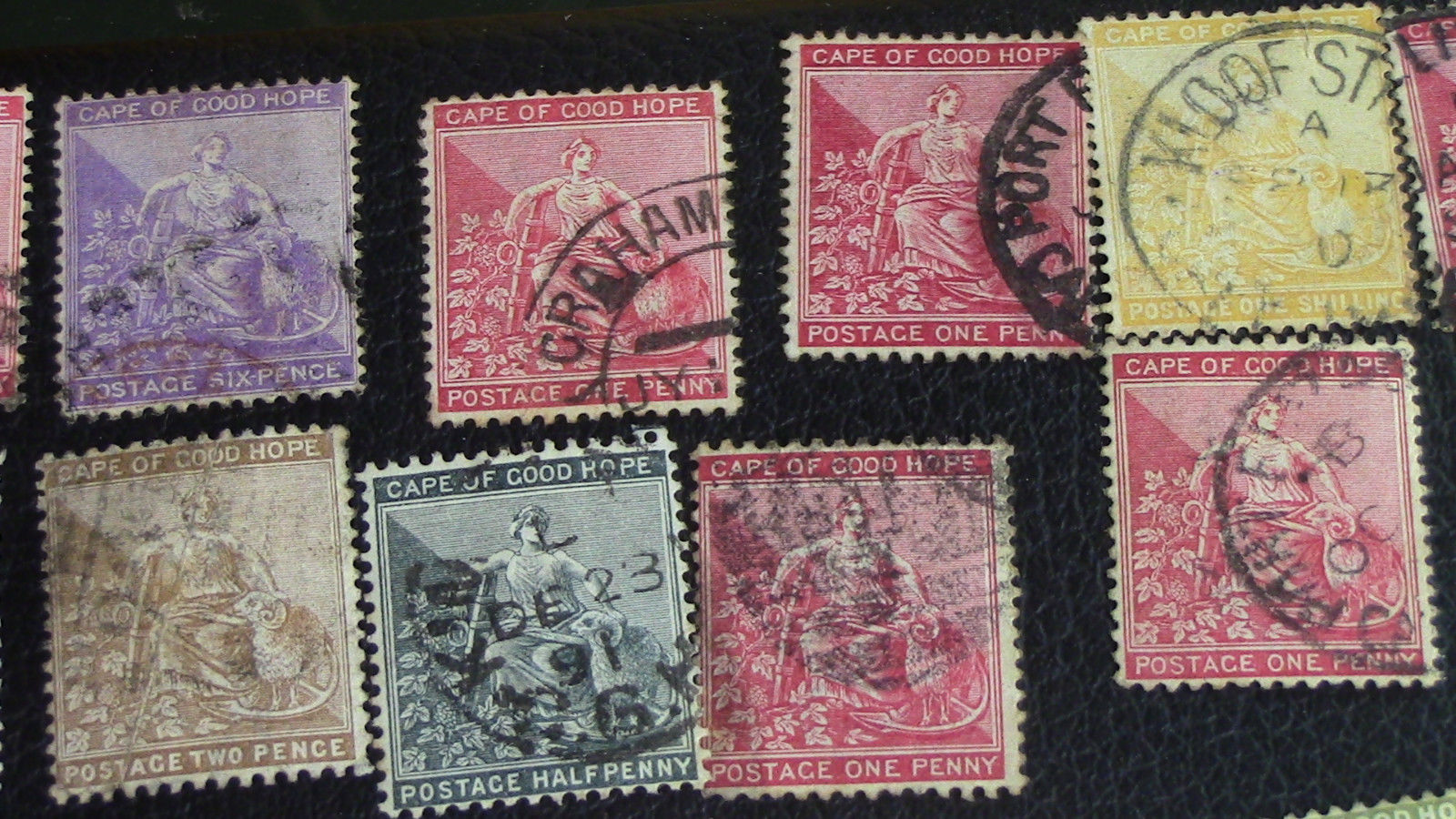 Lot 49 Timbres stamps Cap bonne espérance cap good hood use + Neuf 1872 à 1894