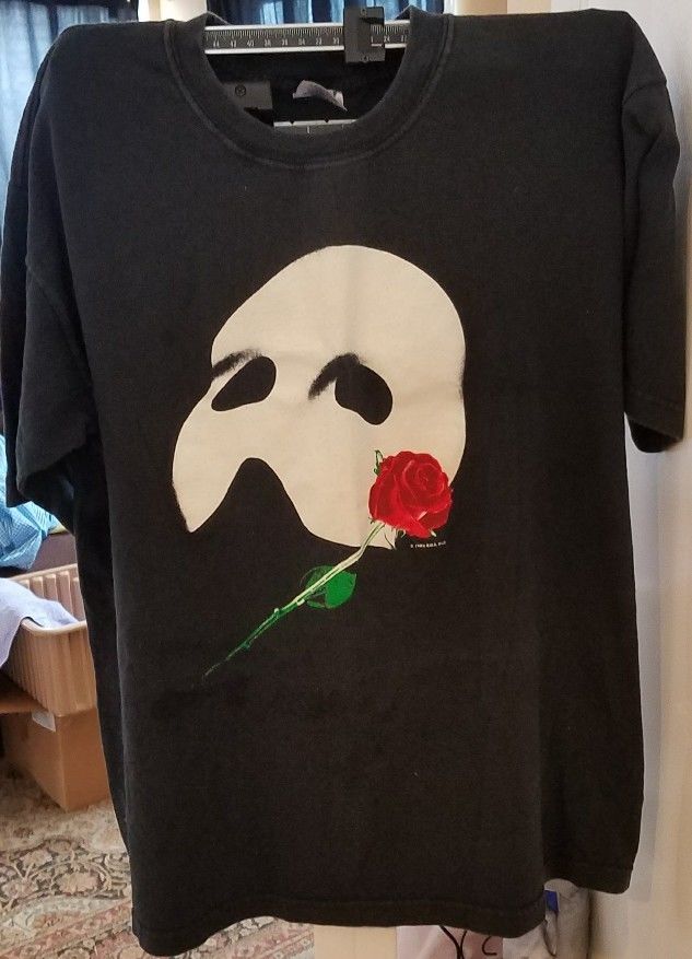 vintage The Phantom Of The Opera t-shirt 1986 XL excellent condition*