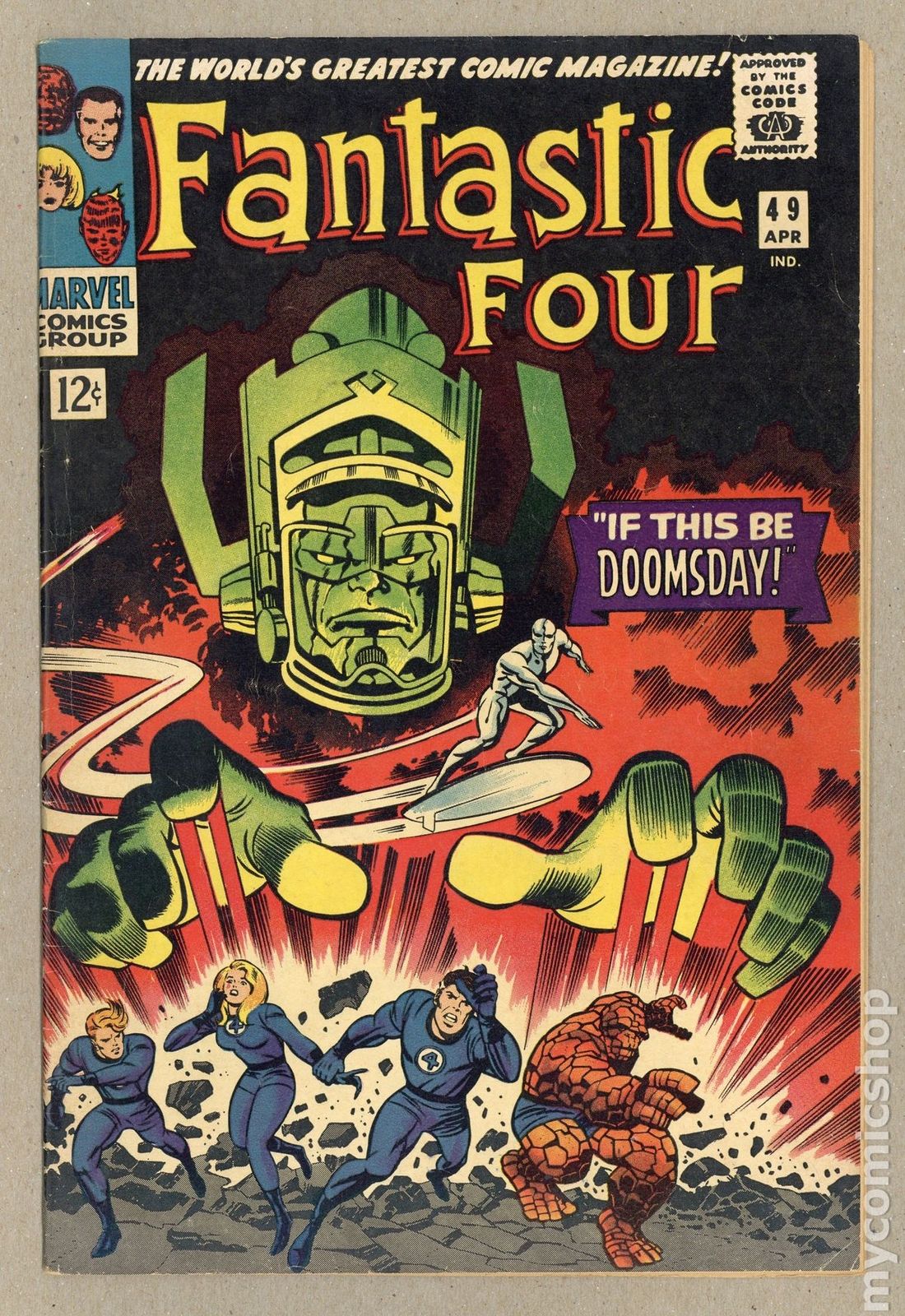 Fantastic Four (1961 1st Series) #49 VG/FN 5.0