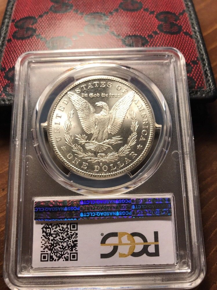 1880-S $1 Morgan Silver Dollar PCGS MS64 with TrueView Photo! Blast White!