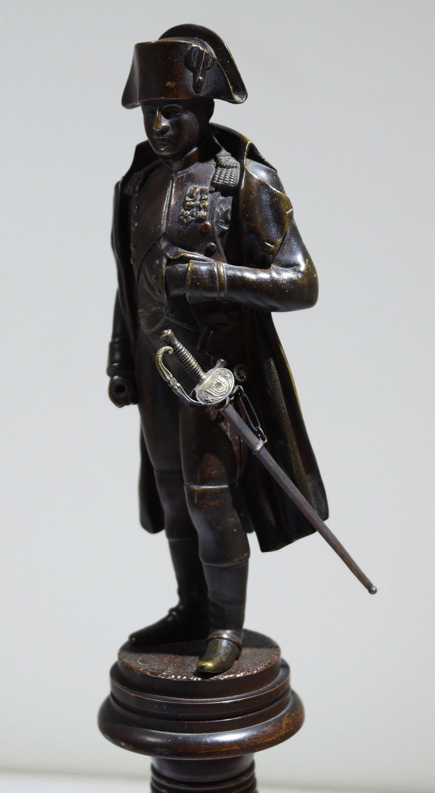 FRENCH Bronze Figure of Napoleon Bonaparte late 19th Century