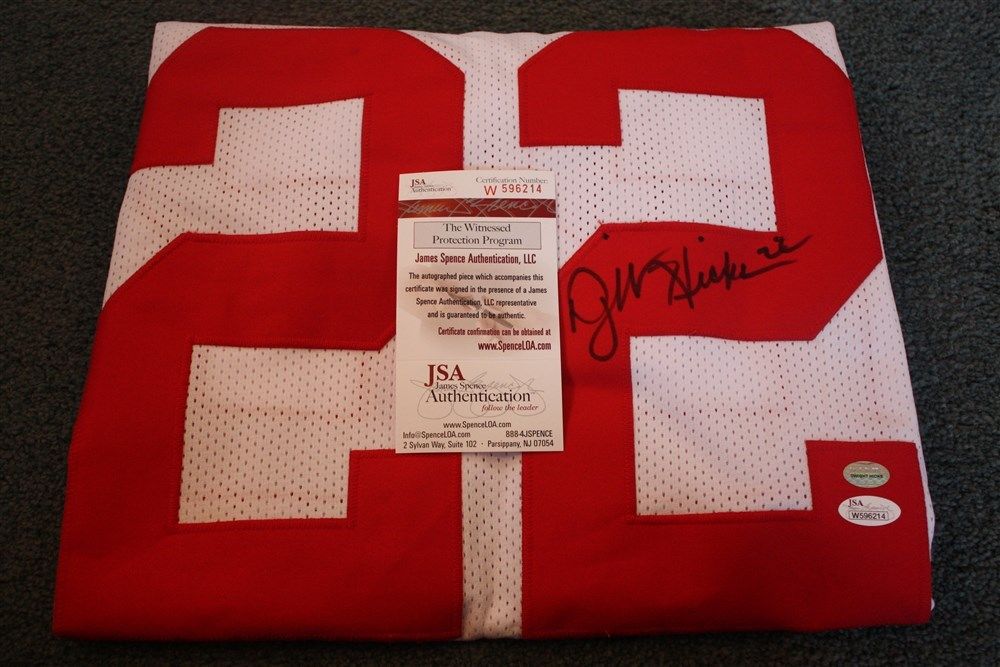 DWIGHT HICKS SIGNED AUTO SAN FRANCISCO 49ERS WHITE JERSEY JSA AUTOGRAPHED