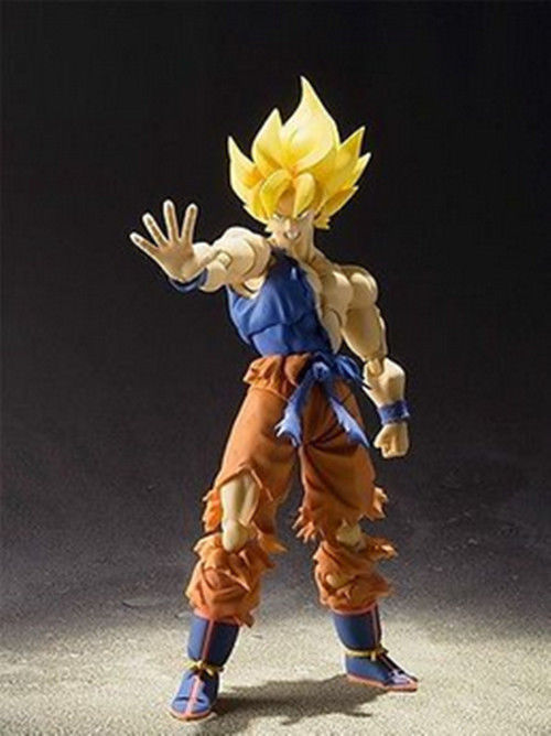 S.H.Figuarts Super Saiyan Warrior Awakening Ver Son Gokou Figure Figurine In Box