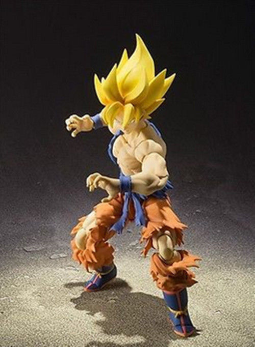 S.H.Figuarts Super Saiyan Warrior Awakening Ver Son Gokou Figure Figurine In Box