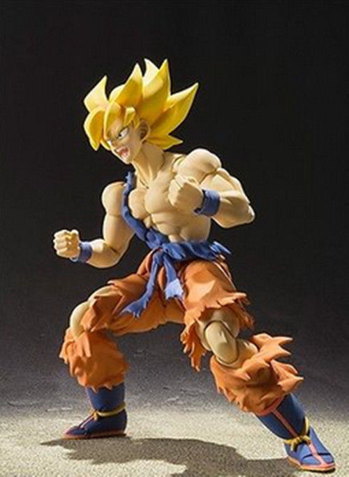 S.H.Figuarts Super Saiyan Warrior Awakening Ver Son Gokou Figure Figurine In Box