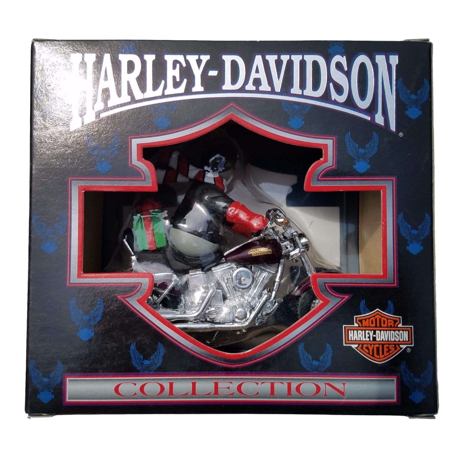 HARLEY DAVIDSON Motorcycle ~ Collectible Christmas Ornaments ~ Lot of 4