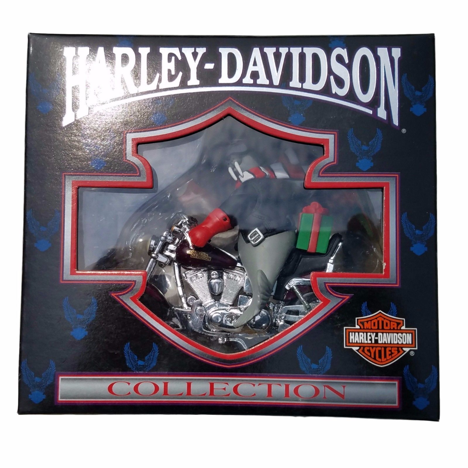 HARLEY DAVIDSON Motorcycle ~ Collectible Christmas Ornaments ~ Lot of 4