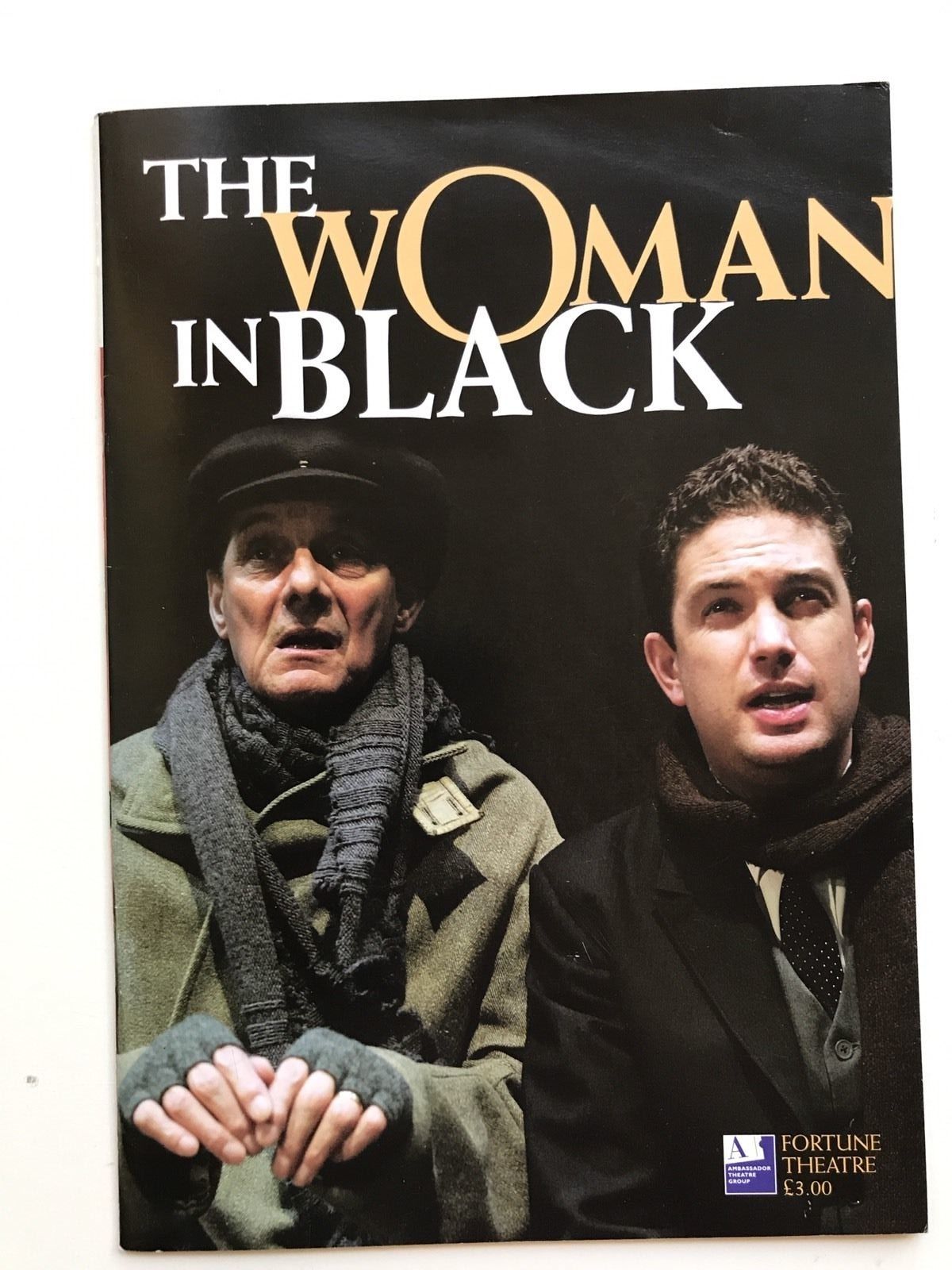 The Woman in Black theatre programme - Fortune Theatre - West End London - 2006