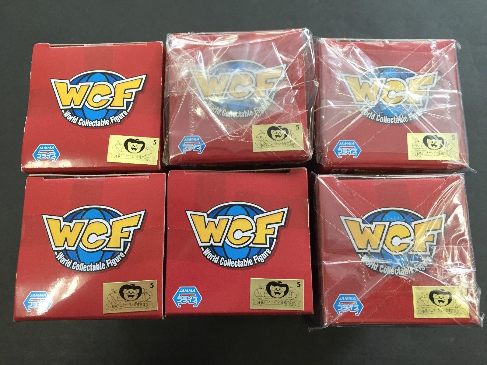 Dragon Ball Super Z Warrior World Collectable WCF Figure Doll Set of 6 Japan