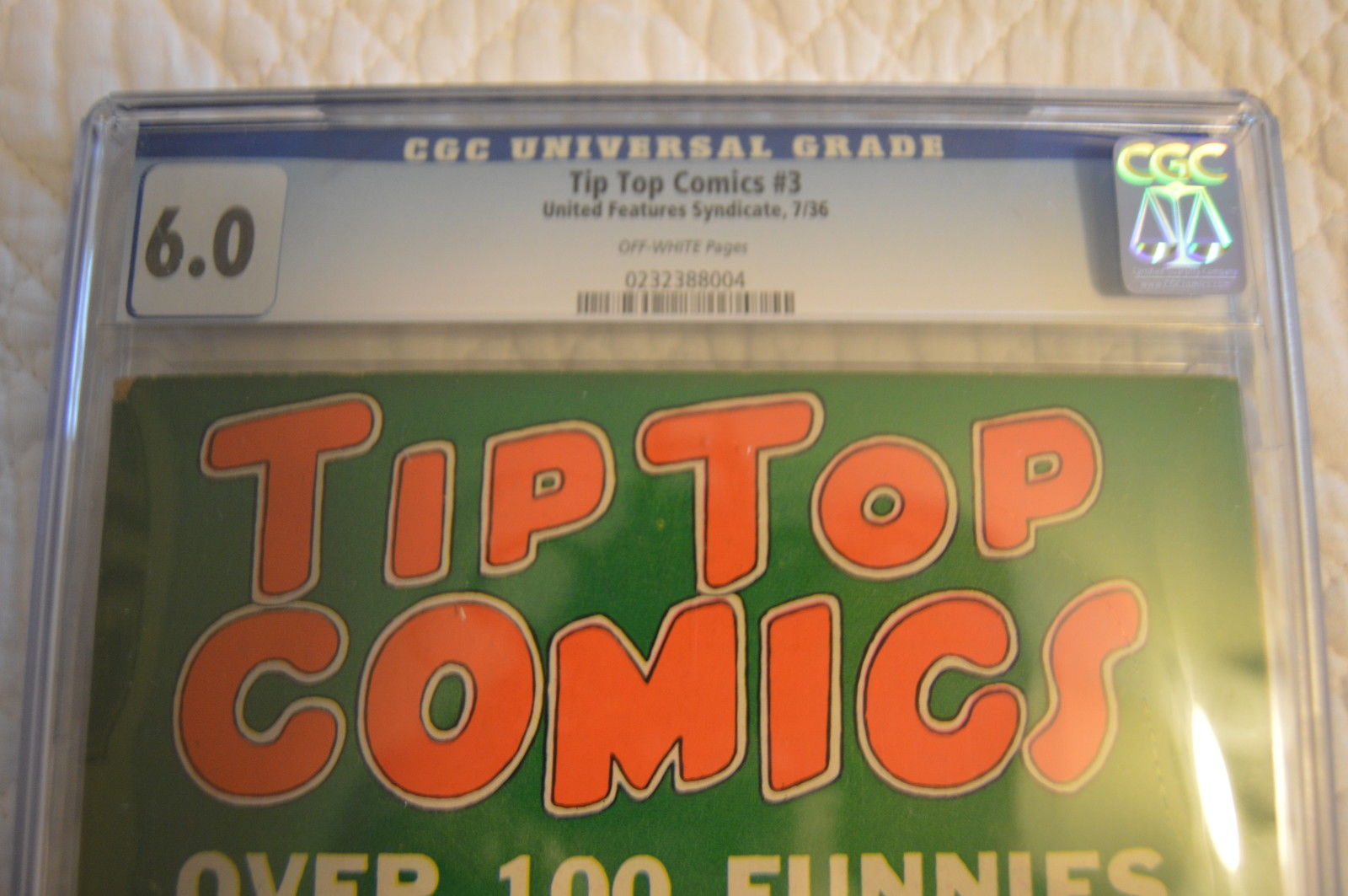 Tip Top Comics # 3 (1936) CGC 6.0