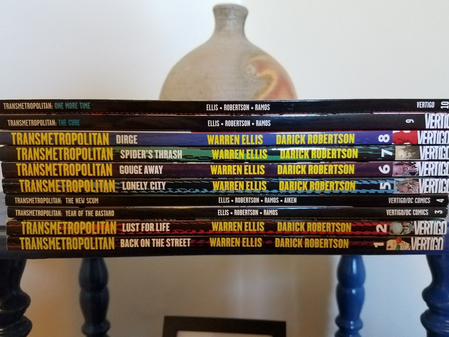 Transmetropolitan Complete LOT Vol 1-10 Warren Ellis DC Vertigo Comics