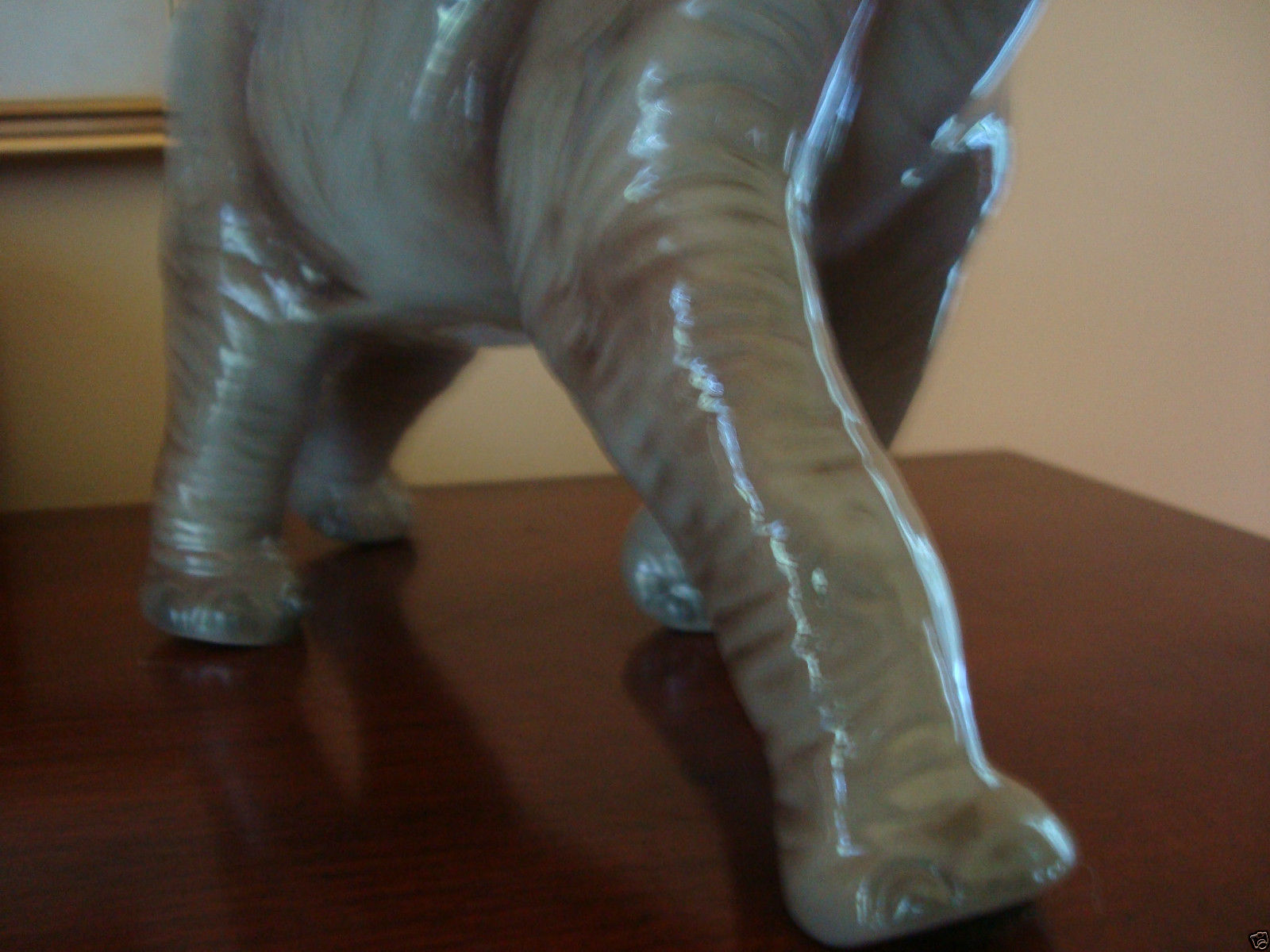 Vintage Large Elephant Figurine Goebel Germany 10"Tall RARE