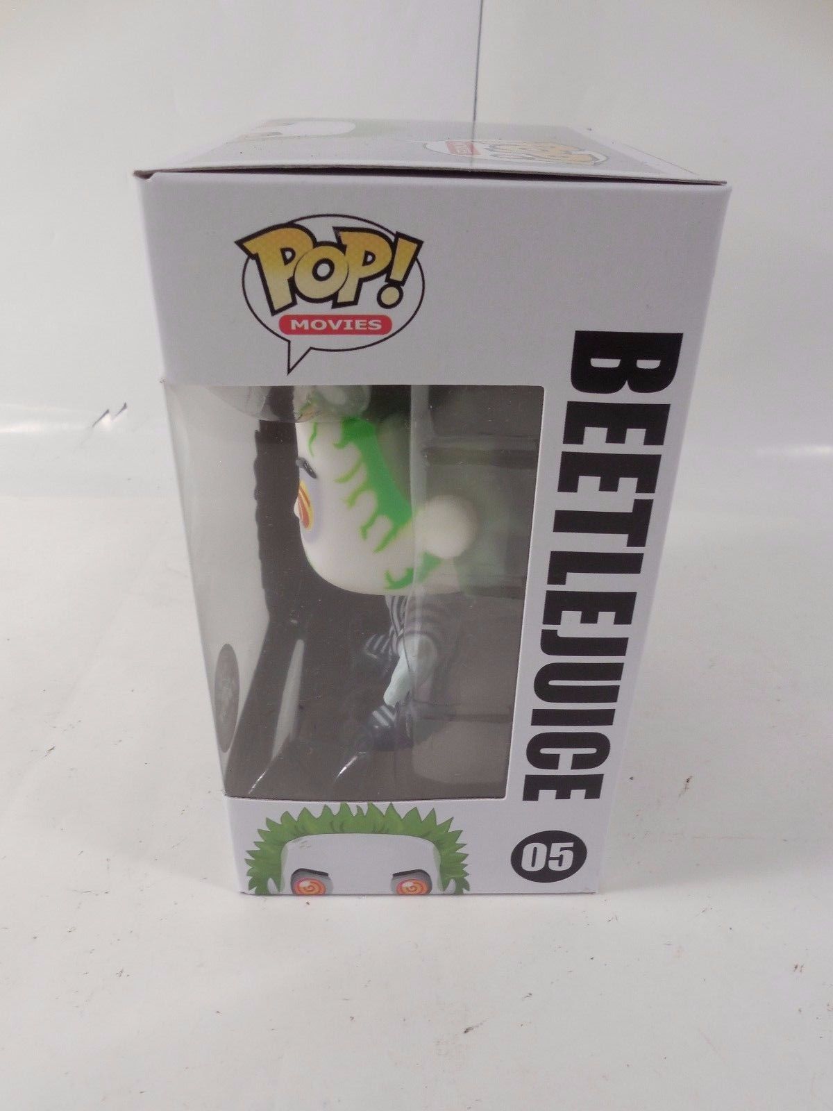 RARE FUNKO POP MOVIES BEETLEJUICE GLOW IN THE DARK CHASE VINYL FIGURE #05 GITD