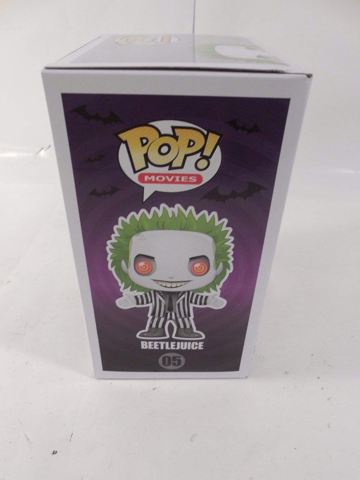 RARE FUNKO POP MOVIES BEETLEJUICE GLOW IN THE DARK CHASE VINYL FIGURE #05 GITD