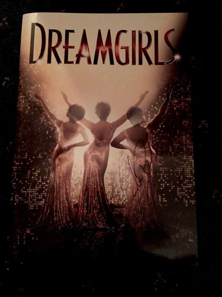 Dreamgirls Glee Amber Riley Signed Programme West End Broadway Program Playbill