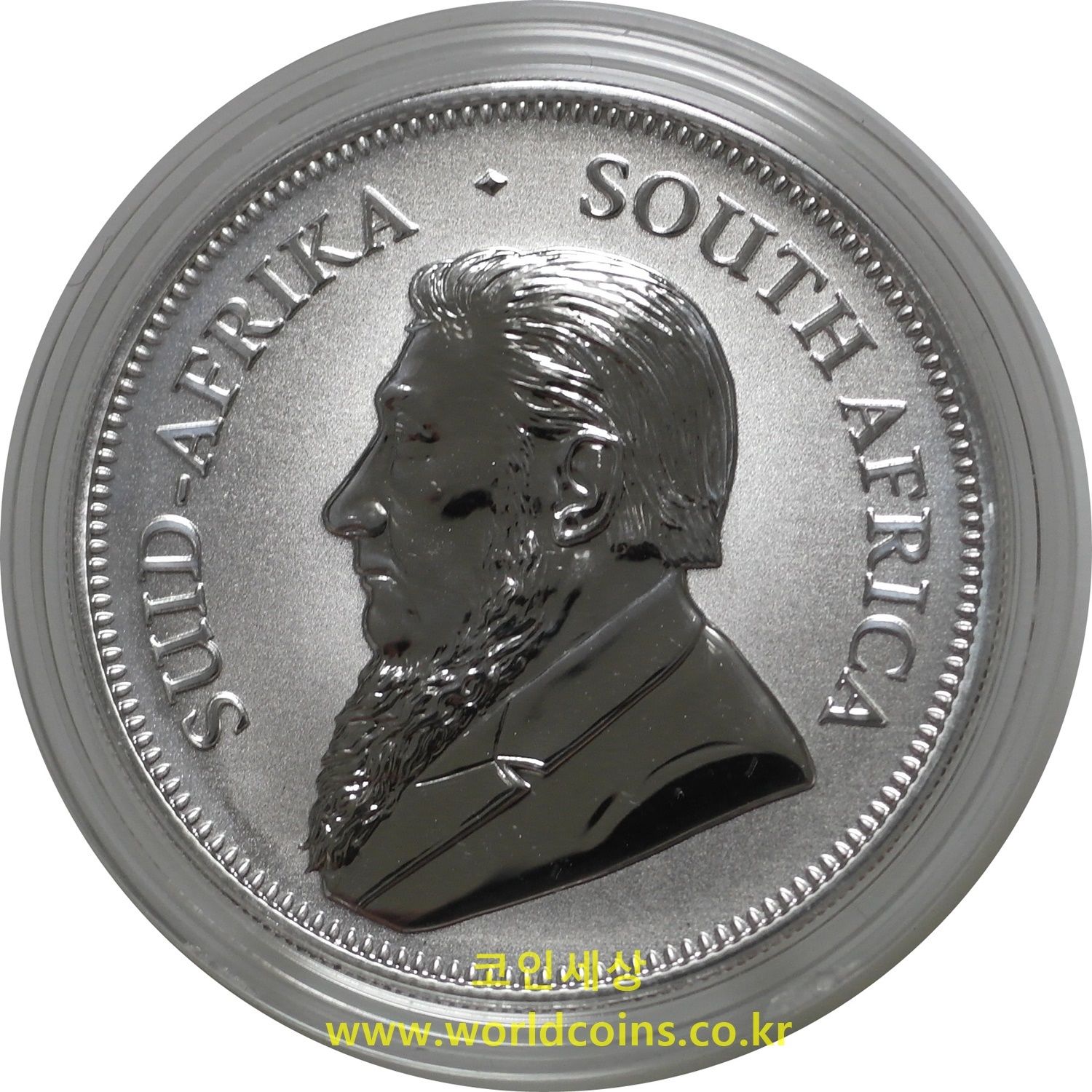 2017 South Africa 50th Anniversary Krugerrand Silver Coin 1 OZ UNC