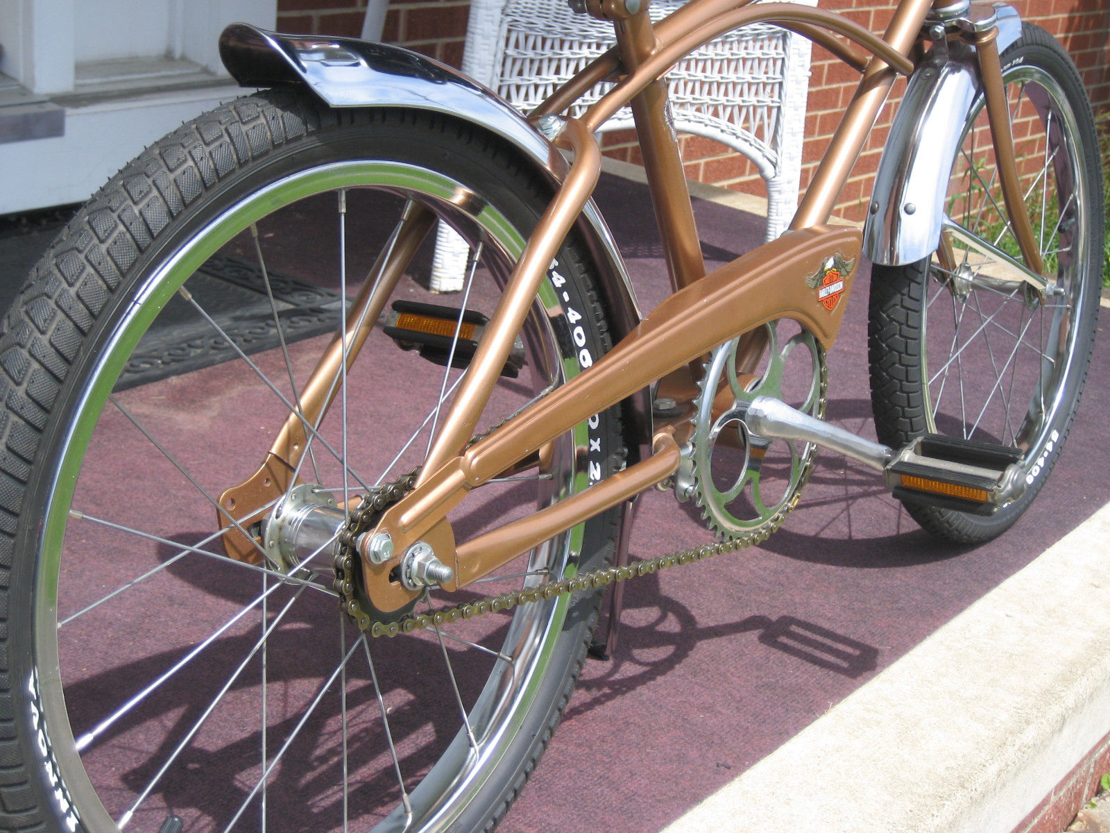 Vintage HARLEY DAVIDSON CUSTOM REBUILT Spyder 20" BOYS  muscle bicycle bike !!!!