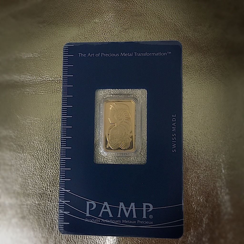 PAMP SUISSE FORTUNA GOLD 5g - 999.9 (24 karat) fine gold SEALED