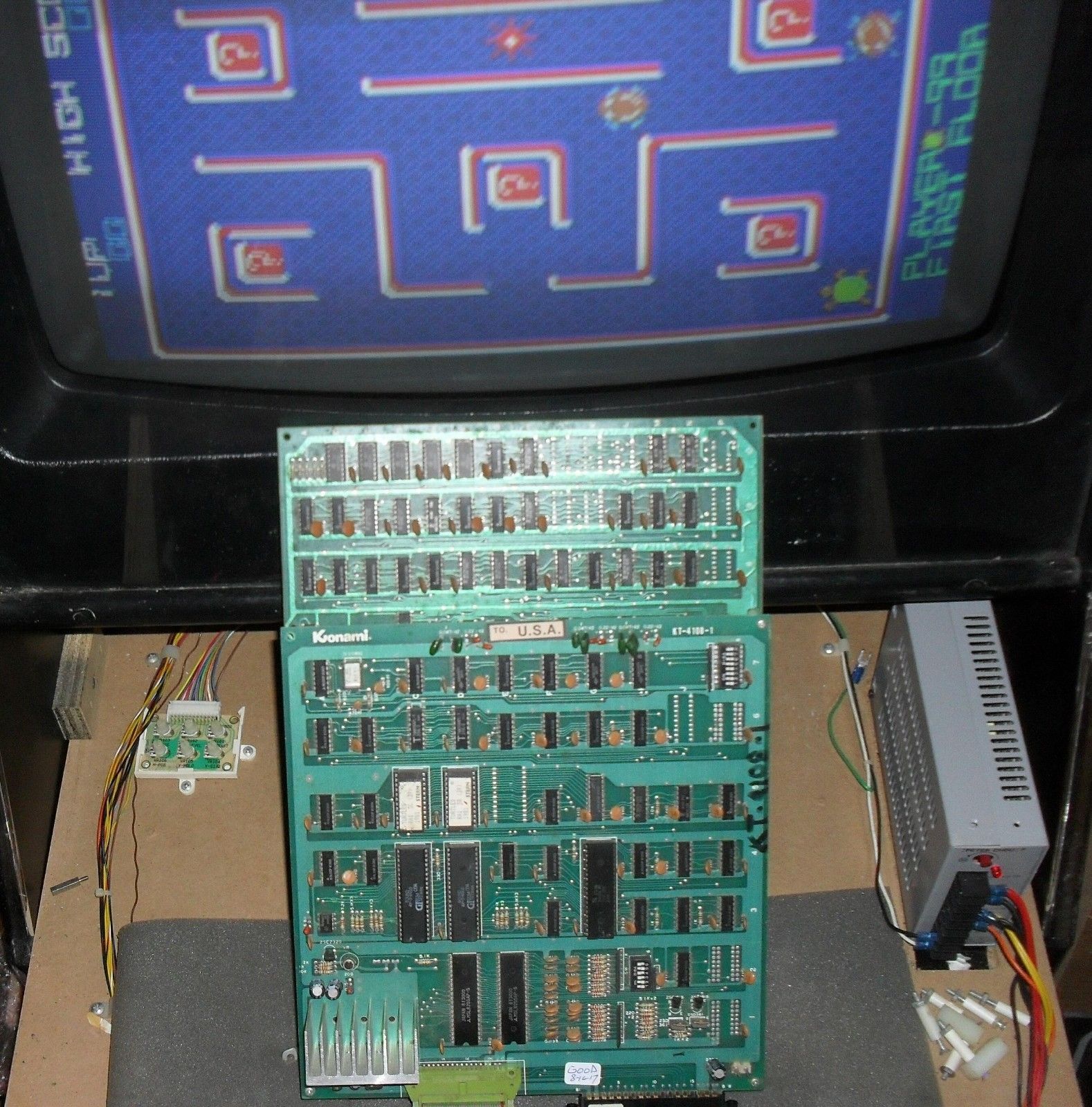 Konami - TURTLES - Arcade - PCB SET - TESTED WORKING 100% - STERN