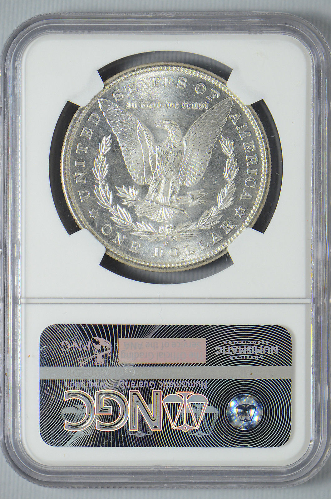 1880-S Morgan Silver Dollar NGC MS64 Blast White (slx15)