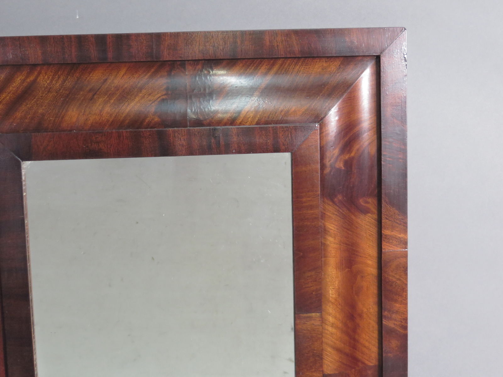 Antique Empire OGEE Mirror Picture Photo Frame Vintage Wooden