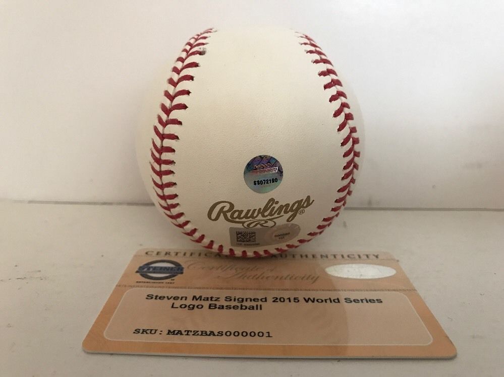 Steven Matz Signed Autographed World Series Baseball Ball New York Mets w/ COA