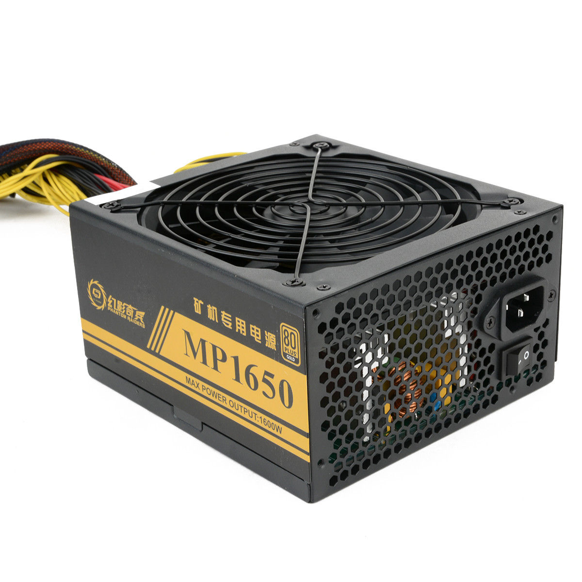 1600W Power Supply For Ethereum Miner Silent Version Support 12 Graphics Card