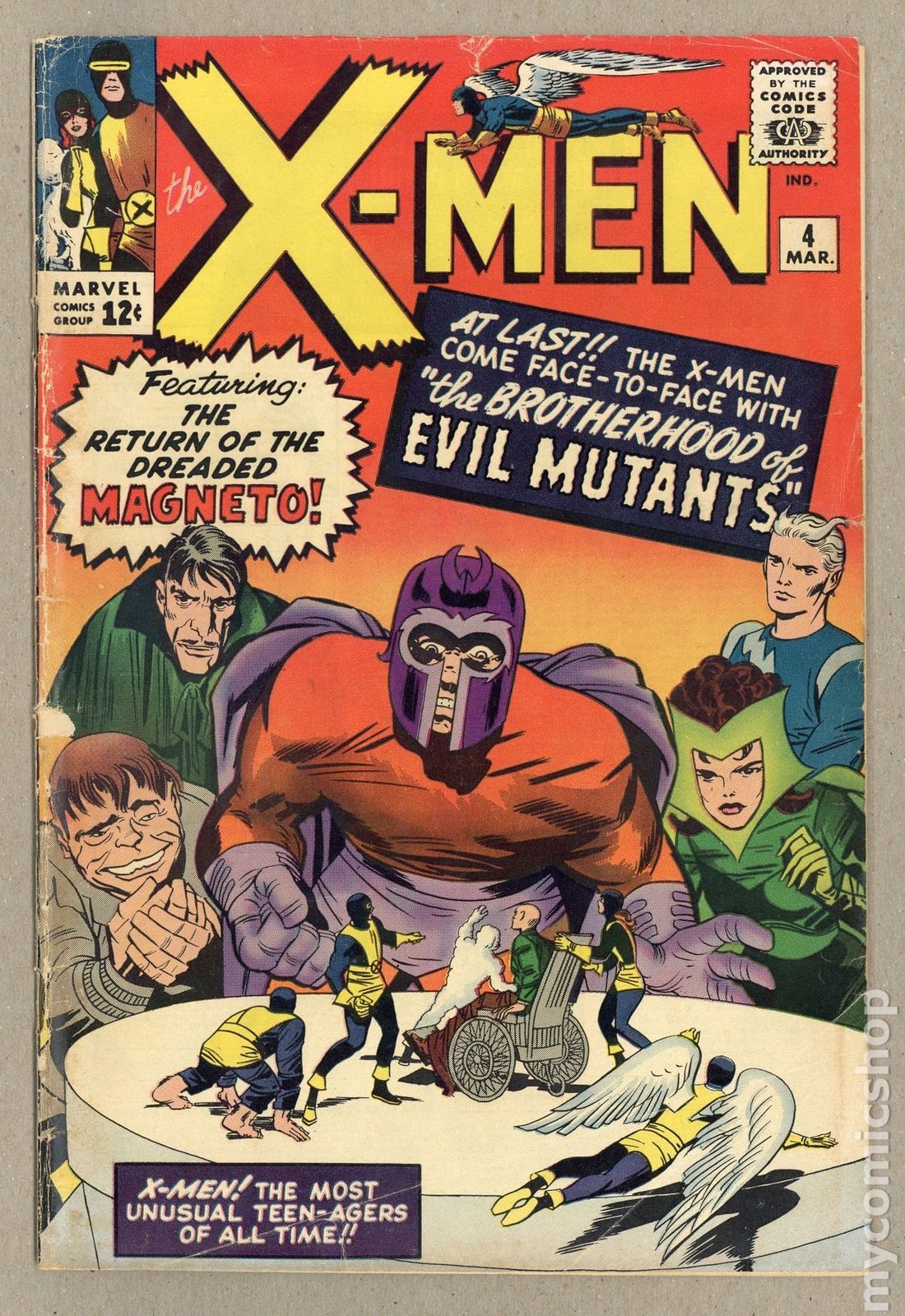 Uncanny X-Men (1963 1st Series) #4 GD+ 2.5
