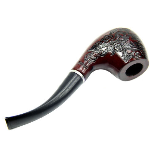 Durable Vintage Wood Carved  Smoking Pipe Tobacco Cigarettes Cigar Pipes Gifts