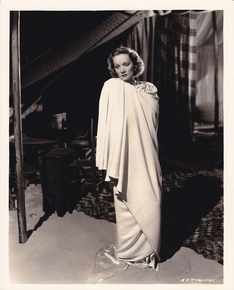 MARLENE DIETRICH Original Vintage GARDEN OF ALLAH Ken Alexander Portrait Photo