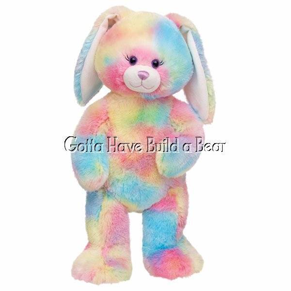 Build-a-Bear 16" Watercolor Bunny Rabbit Unstuffed Plush Animal NWT