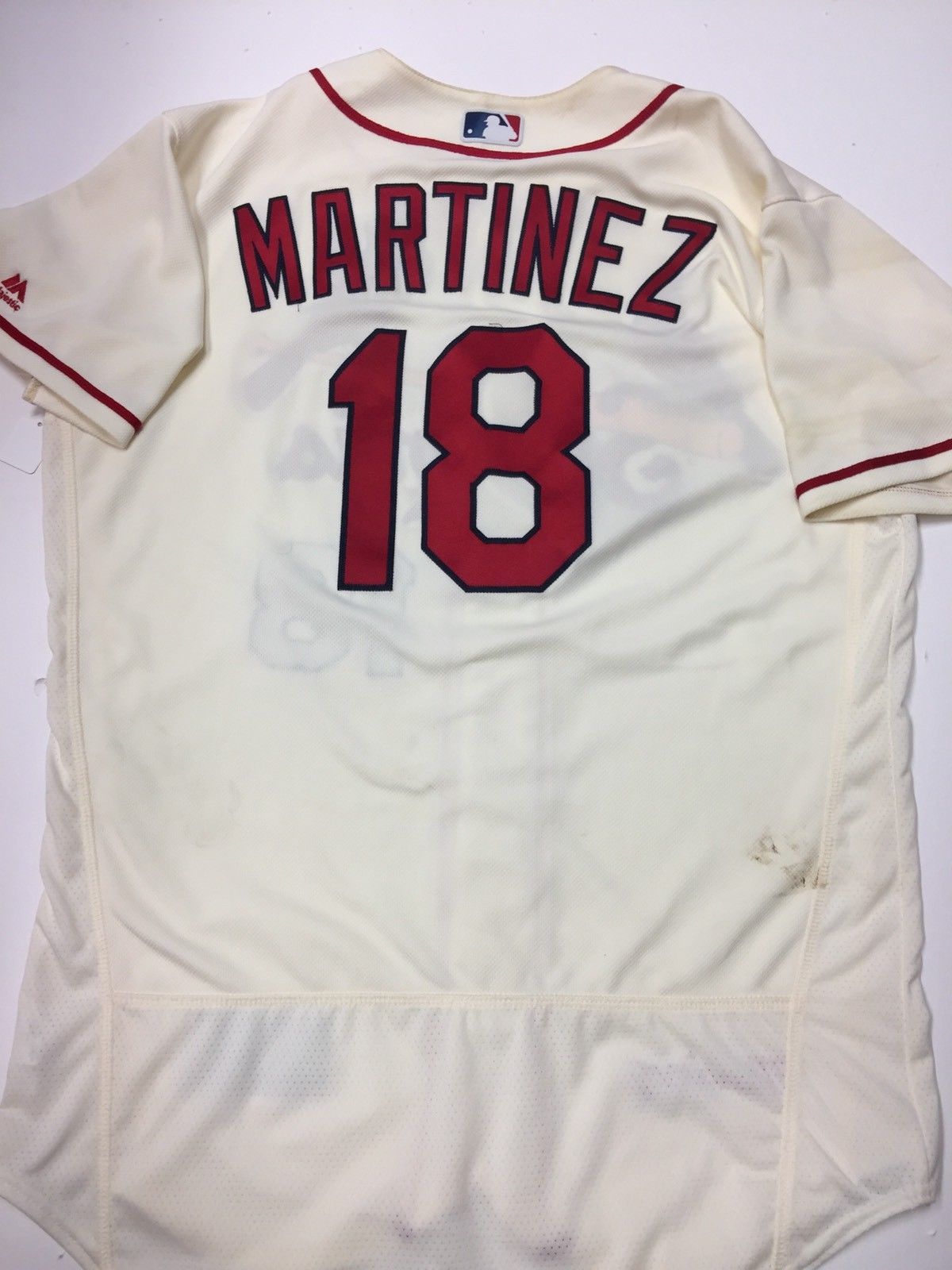 Carlos Martinez St. Louis Cardinals Game Used Worn Jersey MLB Authenticated