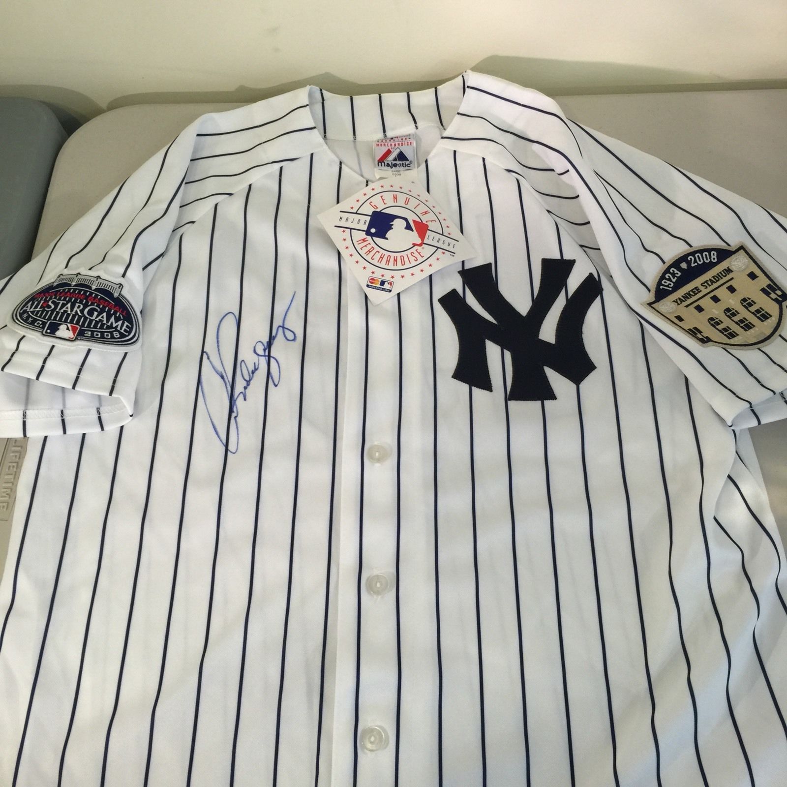 Alex Rodriguez Signed Autographed New York Yankees Jersey PSA DNA MLB Authentic